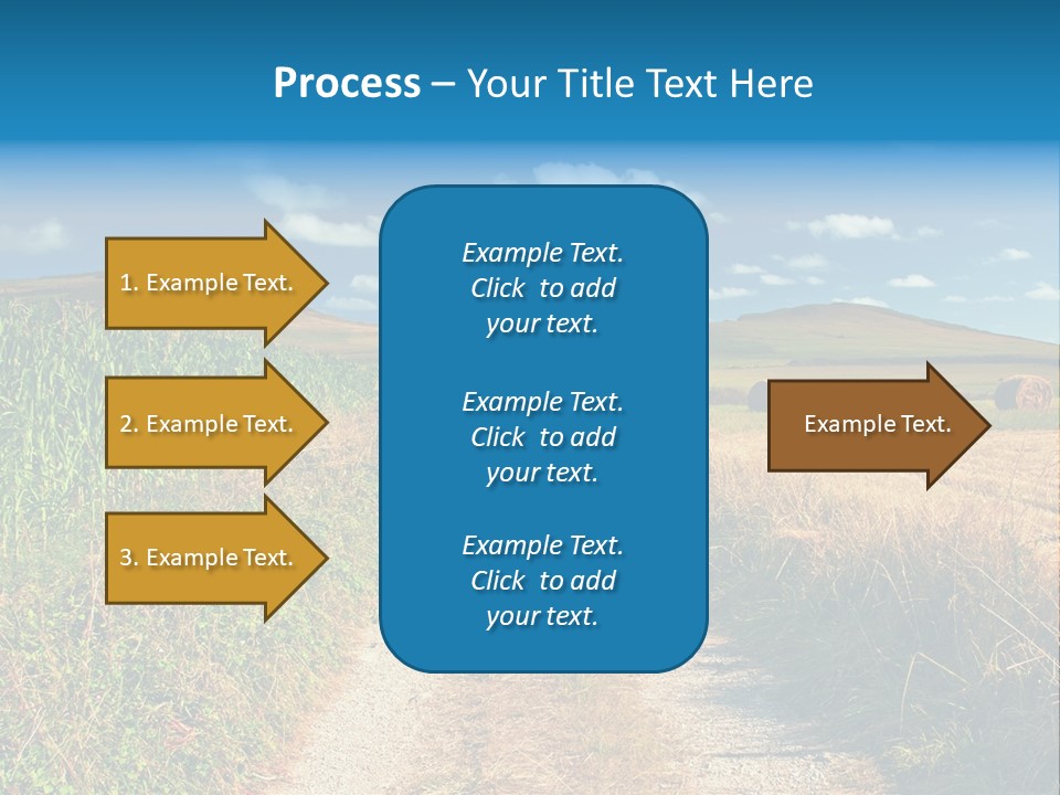 Pastoral Hills Tuscan PowerPoint Template