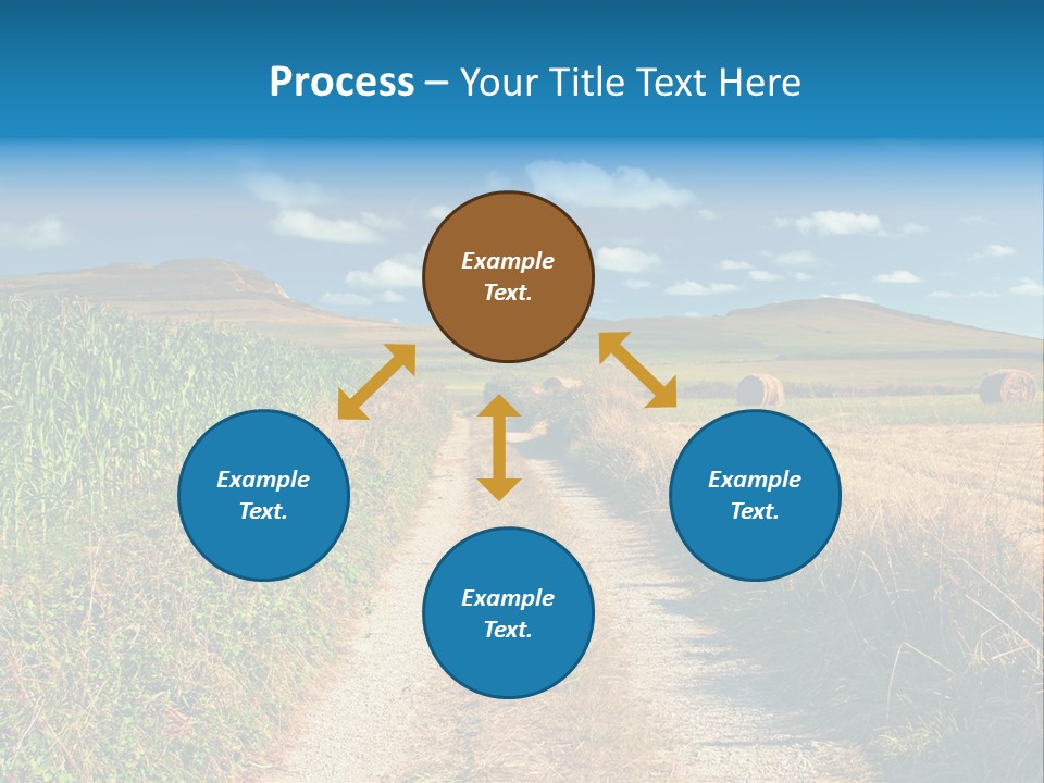 Pastoral Hills Tuscan PowerPoint Template