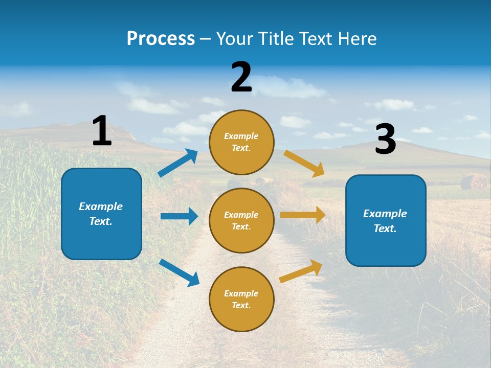 Pastoral Hills Tuscan PowerPoint Template