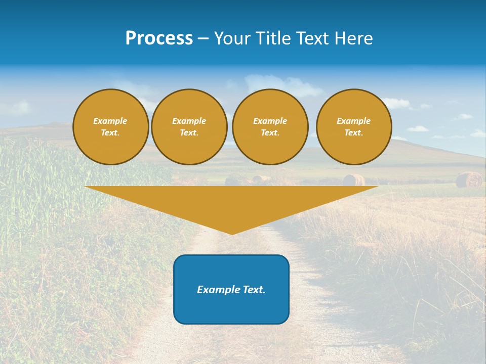 Pastoral Hills Tuscan PowerPoint Template