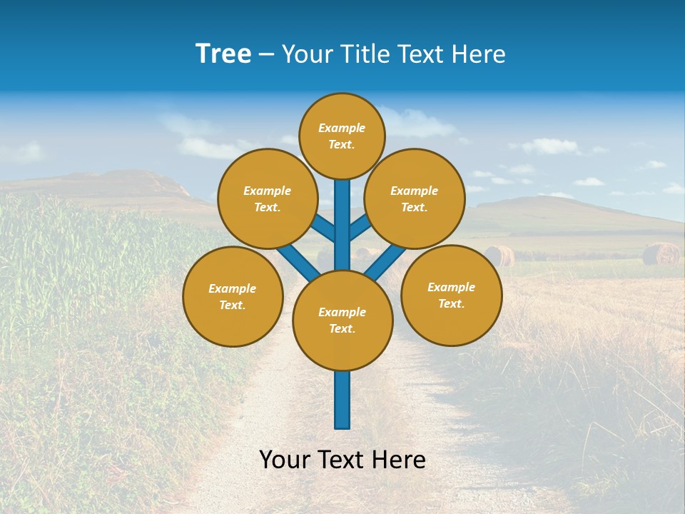 Pastoral Hills Tuscan PowerPoint Template