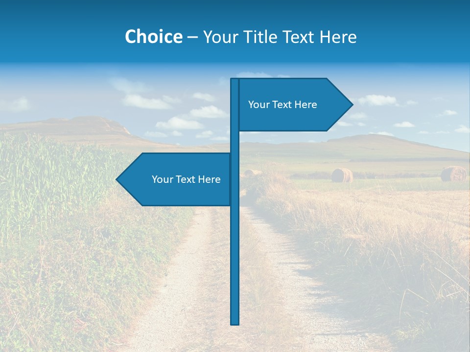 Pastoral Hills Tuscan PowerPoint Template