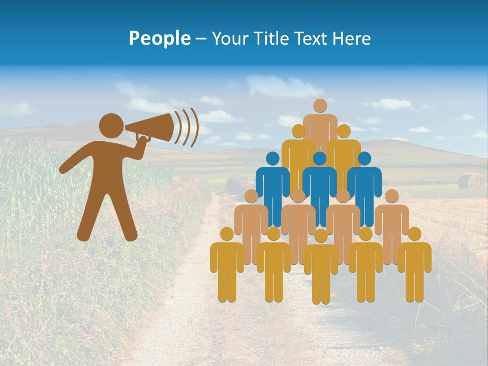 Pastoral Hills Tuscan PowerPoint Template