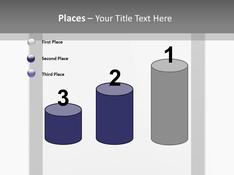 Isolated Blank Communicator PowerPoint Template