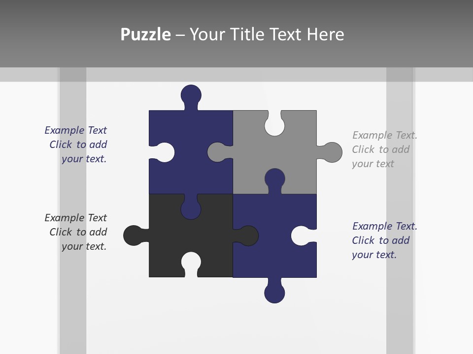 Isolated Blank Communicator PowerPoint Template