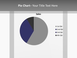 Isolated Blank Communicator PowerPoint Template