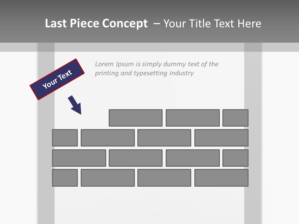 Isolated Blank Communicator PowerPoint Template