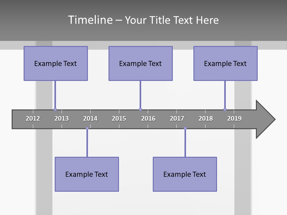 Isolated Blank Communicator PowerPoint Template