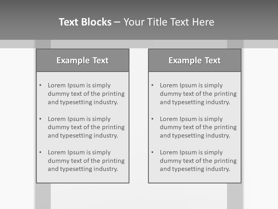 Isolated Blank Communicator PowerPoint Template