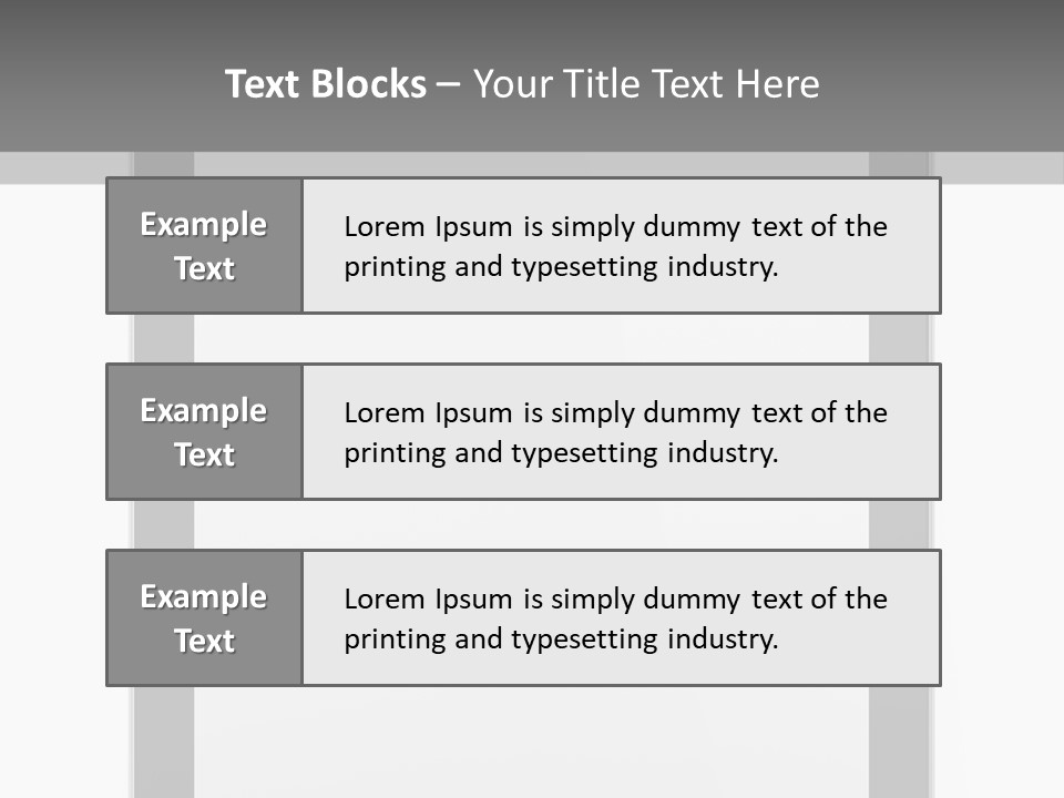 Isolated Blank Communicator PowerPoint Template