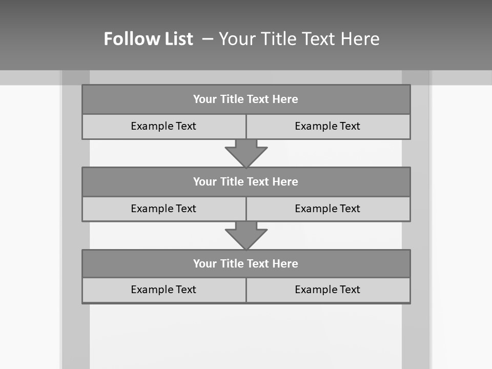 Isolated Blank Communicator PowerPoint Template