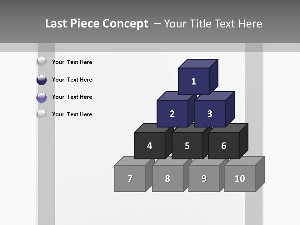 Isolated Blank Communicator PowerPoint Template