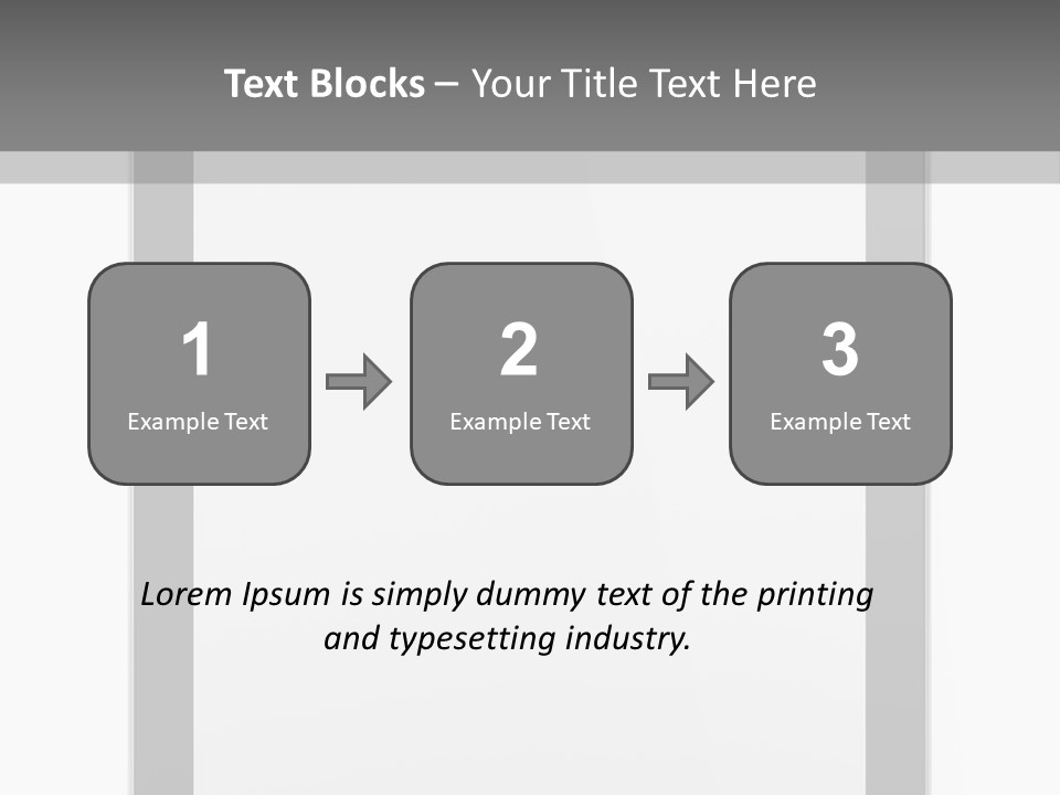 Isolated Blank Communicator PowerPoint Template
