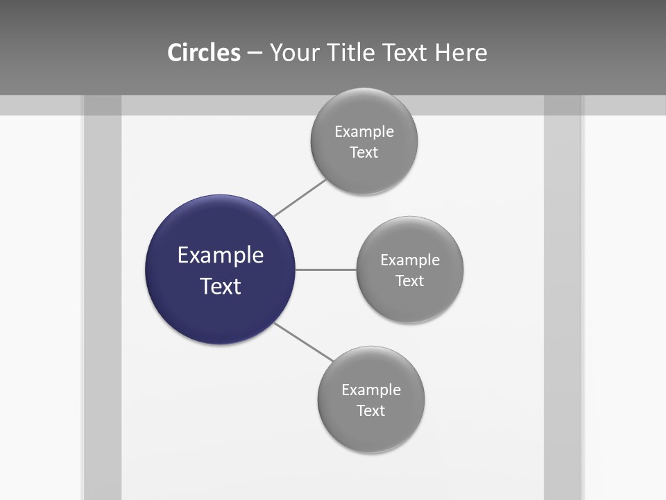 Isolated Blank Communicator PowerPoint Template