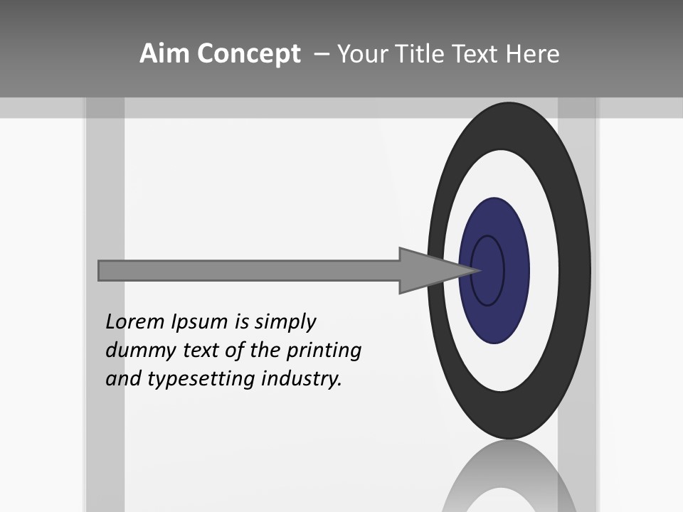 Isolated Blank Communicator PowerPoint Template