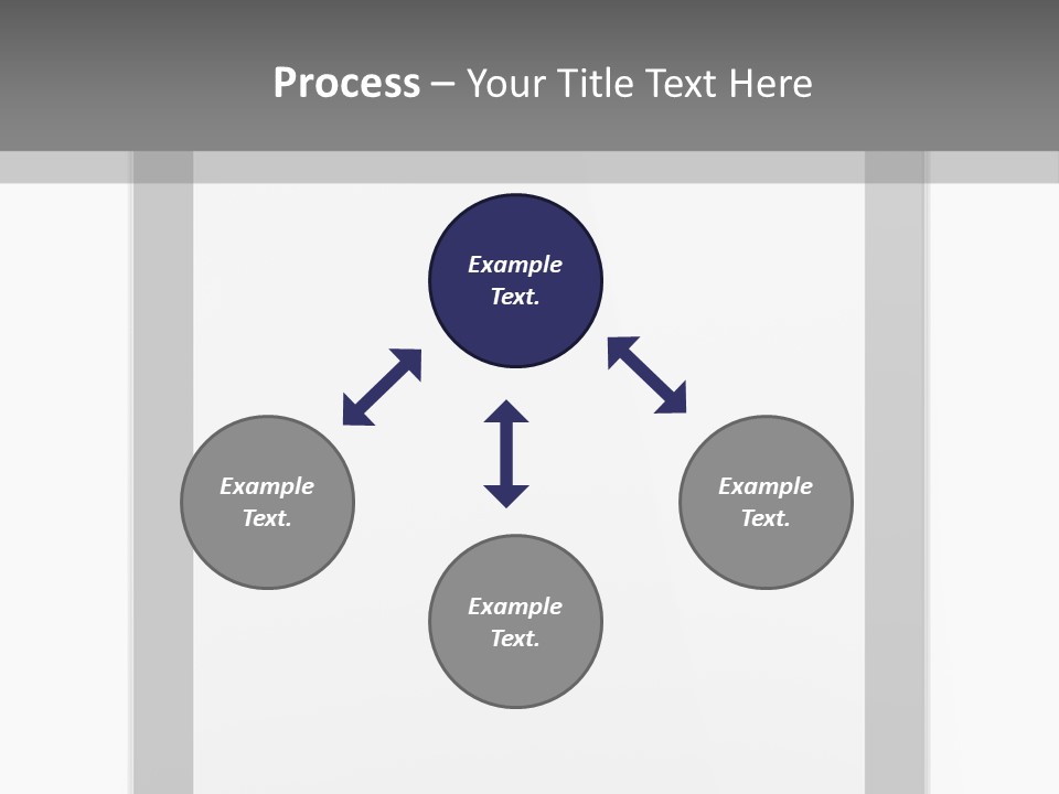Isolated Blank Communicator PowerPoint Template