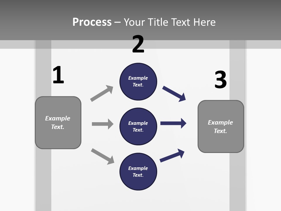 Isolated Blank Communicator PowerPoint Template