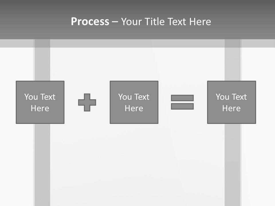 Isolated Blank Communicator PowerPoint Template