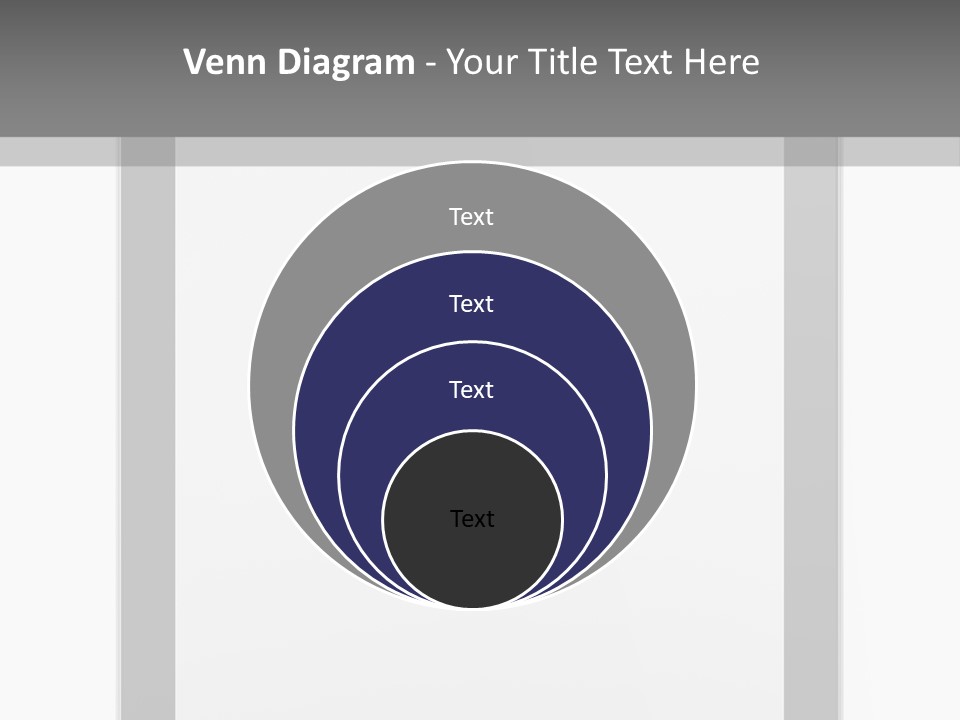 Isolated Blank Communicator PowerPoint Template
