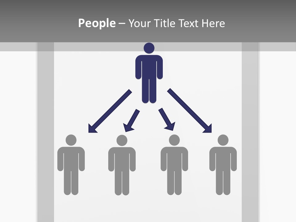 Isolated Blank Communicator PowerPoint Template