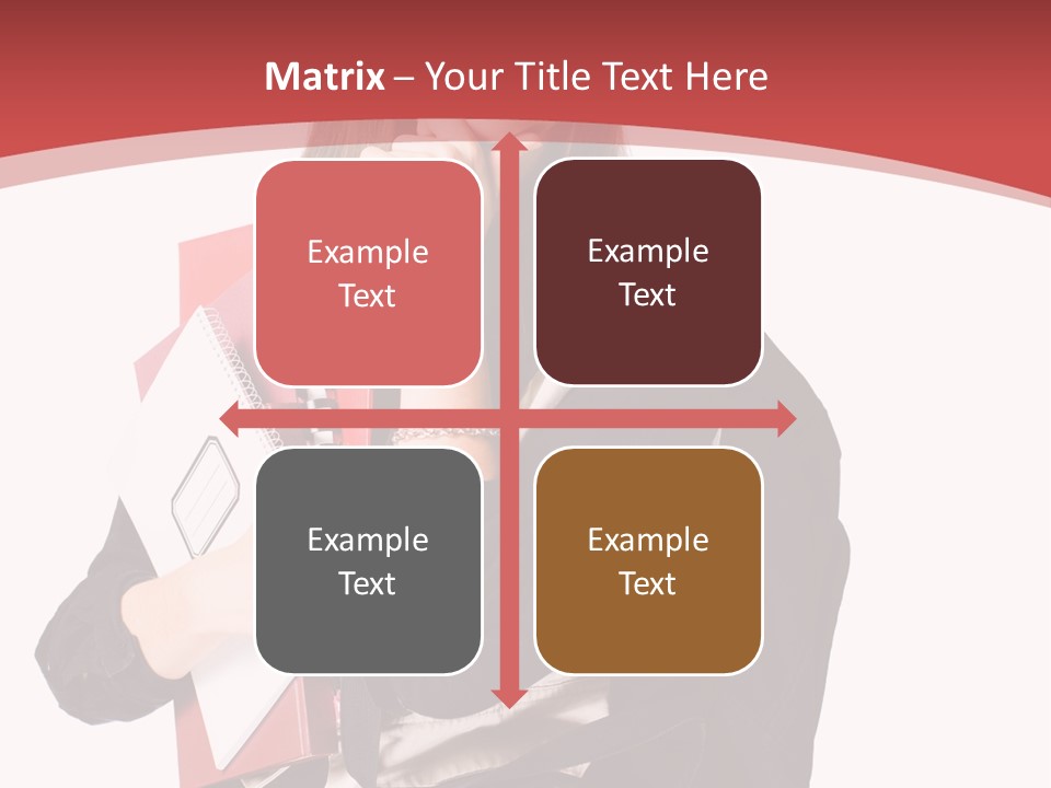 Female Young Beautiful PowerPoint Template