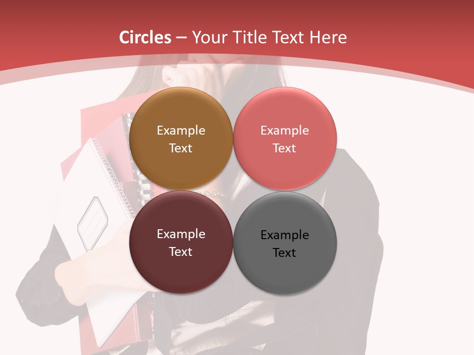 Female Young Beautiful PowerPoint Template