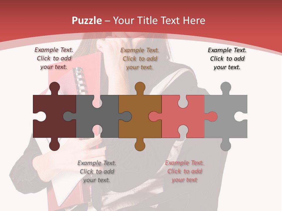 Female Young Beautiful PowerPoint Template