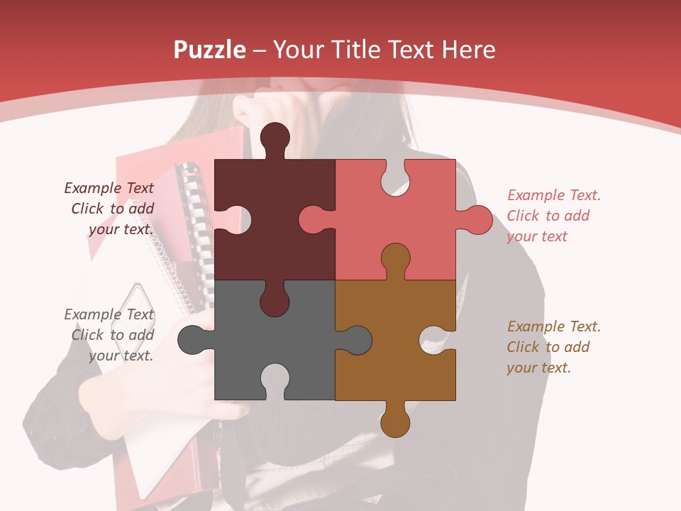 Female Young Beautiful PowerPoint Template