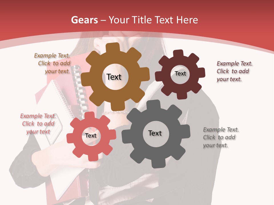 Female Young Beautiful PowerPoint Template