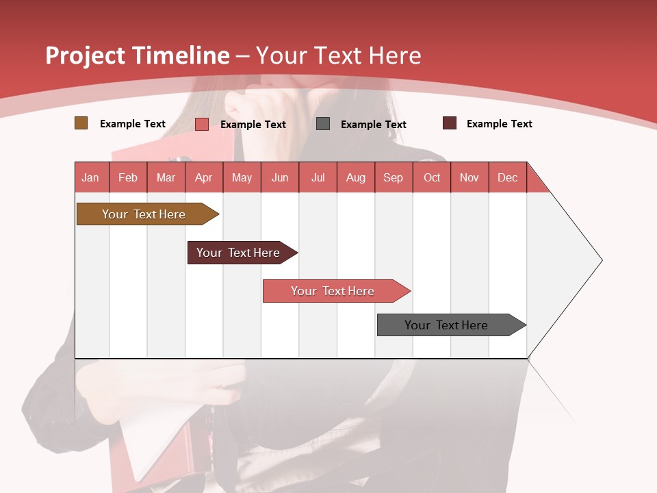 Female Young Beautiful PowerPoint Template