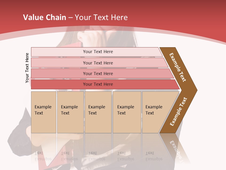 Female Young Beautiful PowerPoint Template