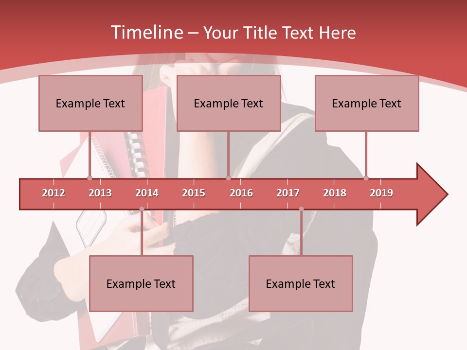 Female Young Beautiful PowerPoint Template