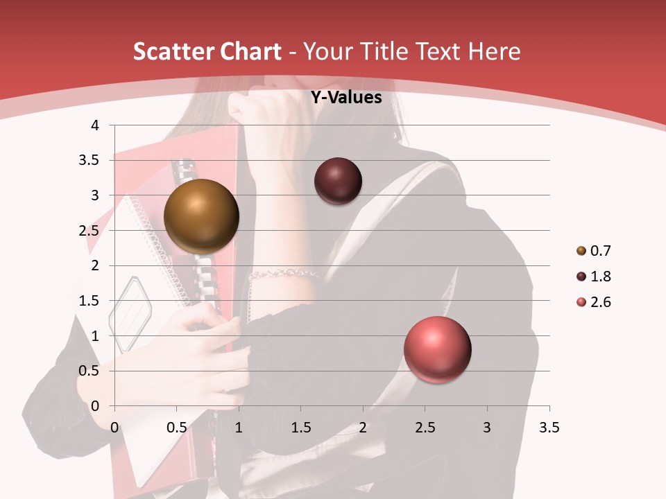 Female Young Beautiful PowerPoint Template