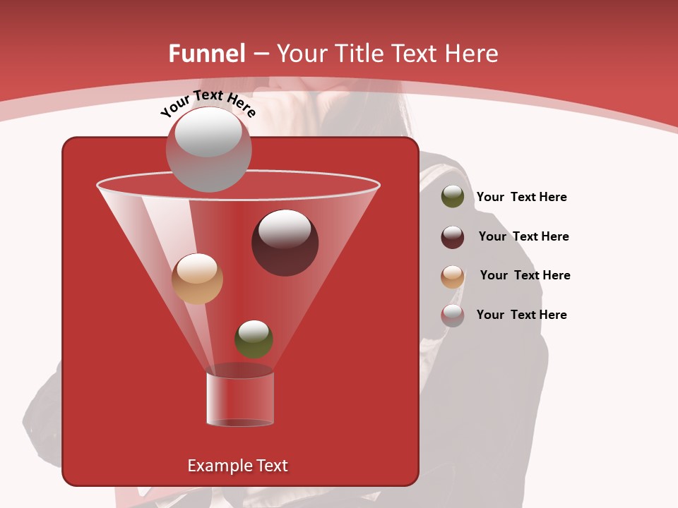 Female Young Beautiful PowerPoint Template