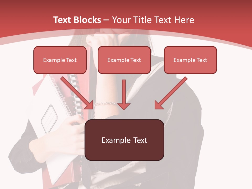 Female Young Beautiful PowerPoint Template