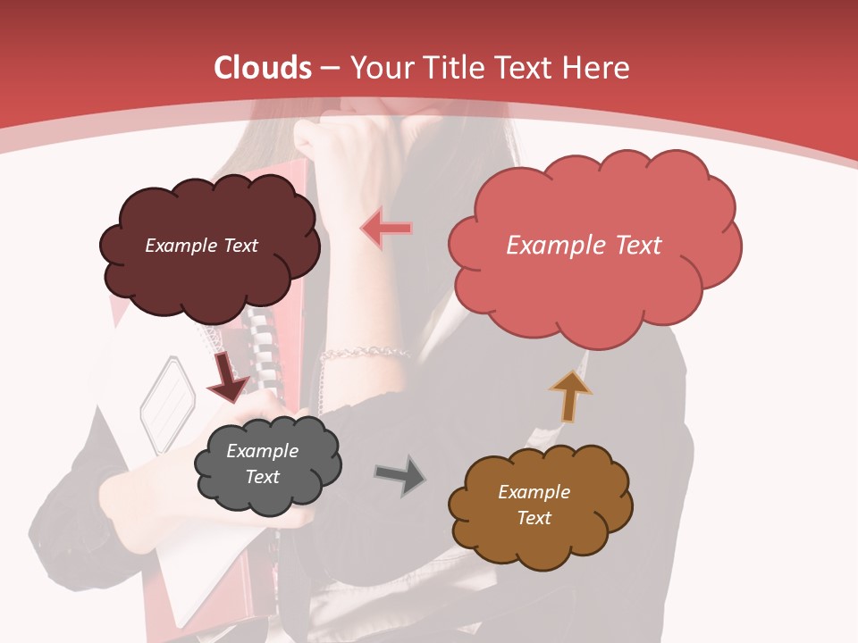 Female Young Beautiful PowerPoint Template