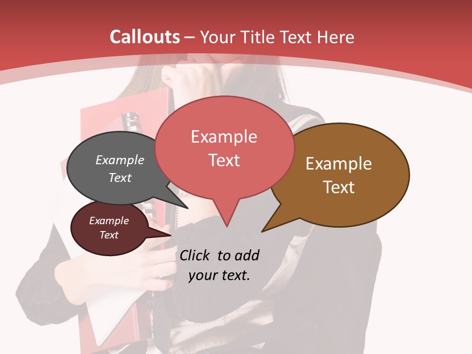 Female Young Beautiful PowerPoint Template