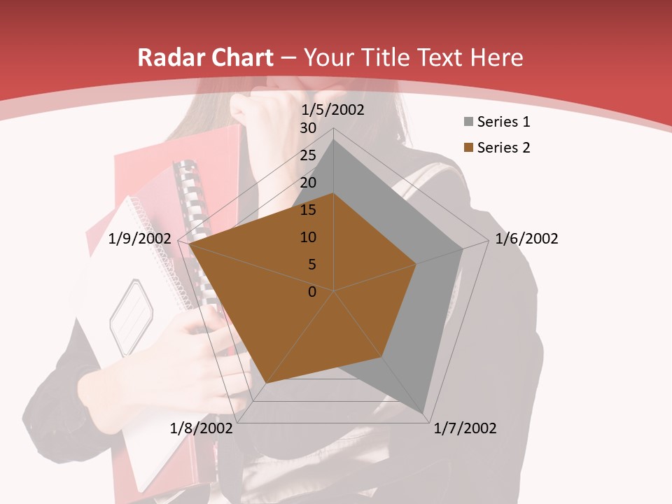 Female Young Beautiful PowerPoint Template