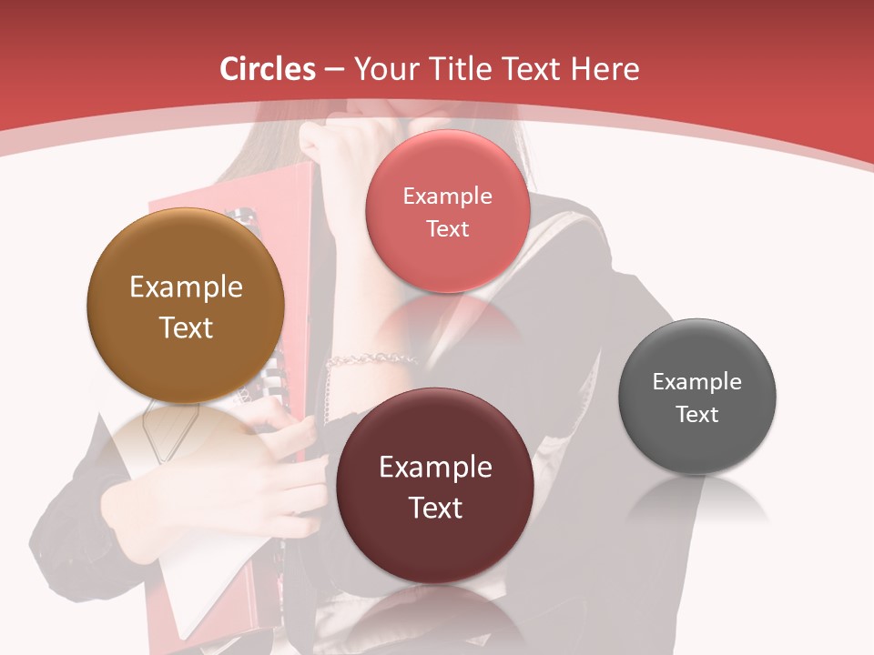 Female Young Beautiful PowerPoint Template