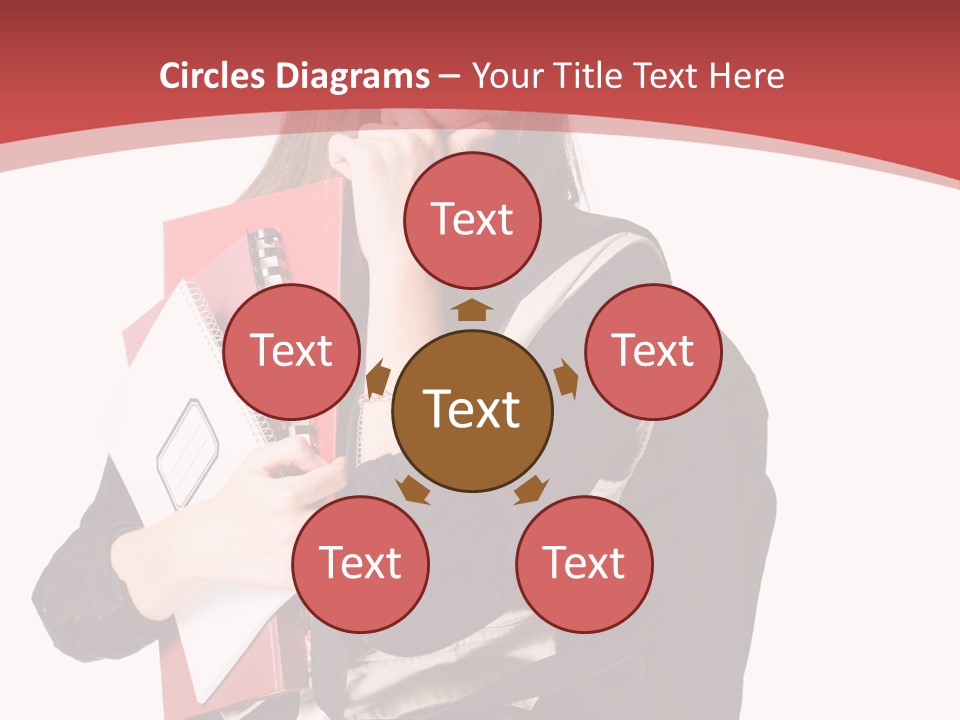 Female Young Beautiful PowerPoint Template