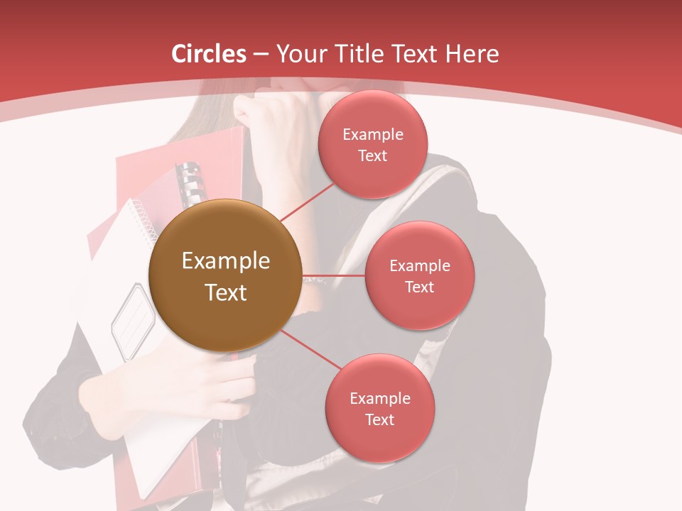 Female Young Beautiful PowerPoint Template