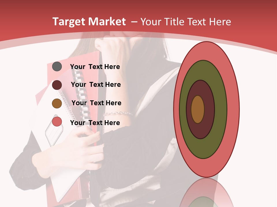 Female Young Beautiful PowerPoint Template