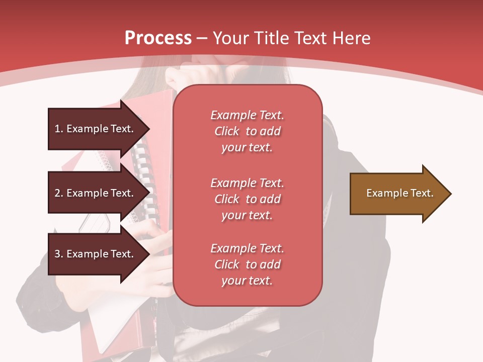 Female Young Beautiful PowerPoint Template