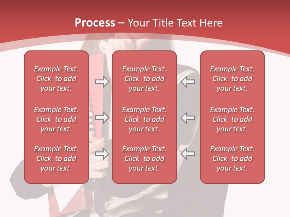 Female Young Beautiful PowerPoint Template