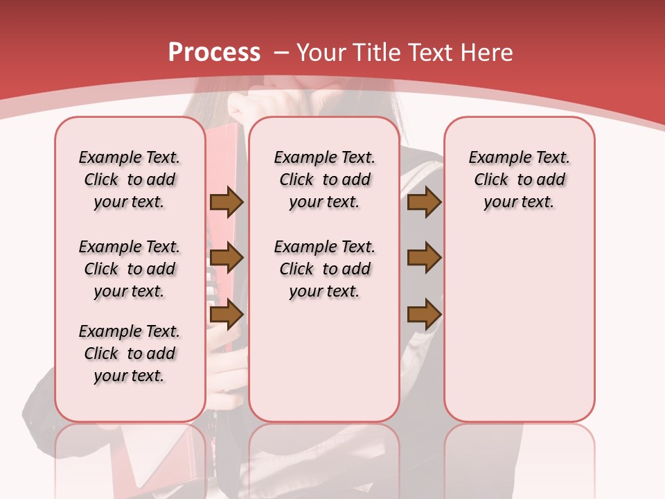 Female Young Beautiful PowerPoint Template