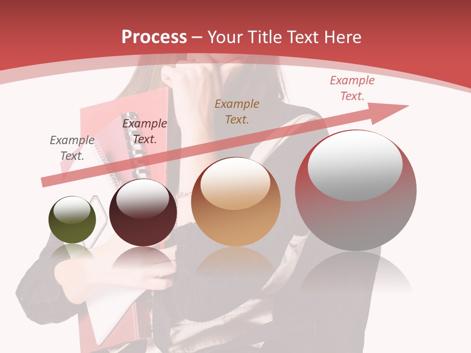 Female Young Beautiful PowerPoint Template