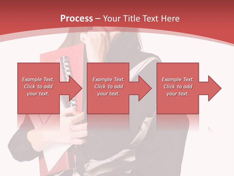 Female Young Beautiful PowerPoint Template