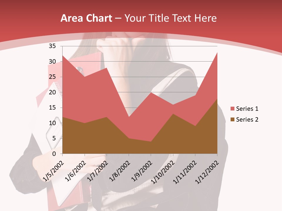 Female Young Beautiful PowerPoint Template