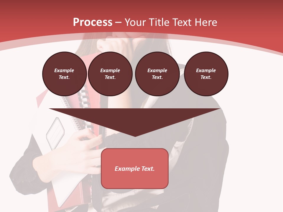 Female Young Beautiful PowerPoint Template