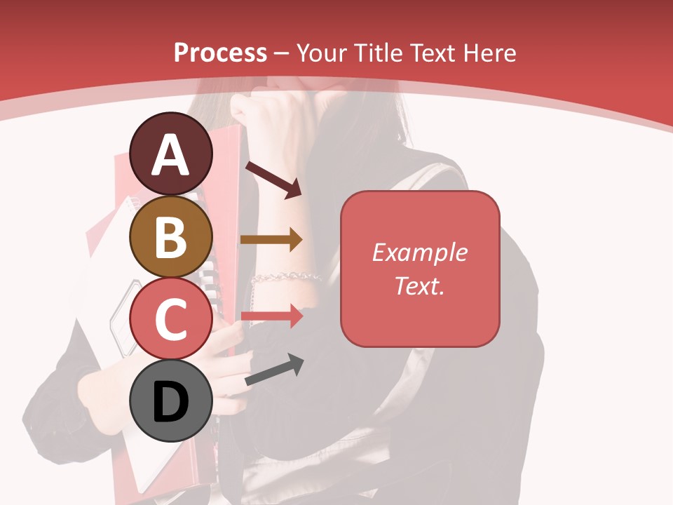 Female Young Beautiful PowerPoint Template